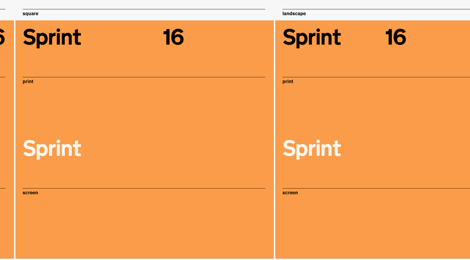 First GIF sketches for the Sprint16 logo