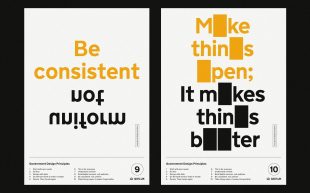 New Design Principles posters – Design in government