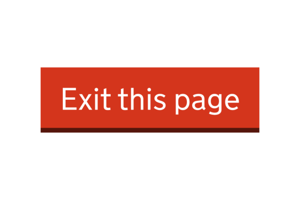 A red button with the label 'Exit this page'.